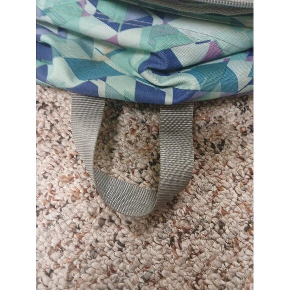 L.L.Bean Deluxe Book Pack Big  Geometric Blue Teal‎ !! - Picture 11 of 11